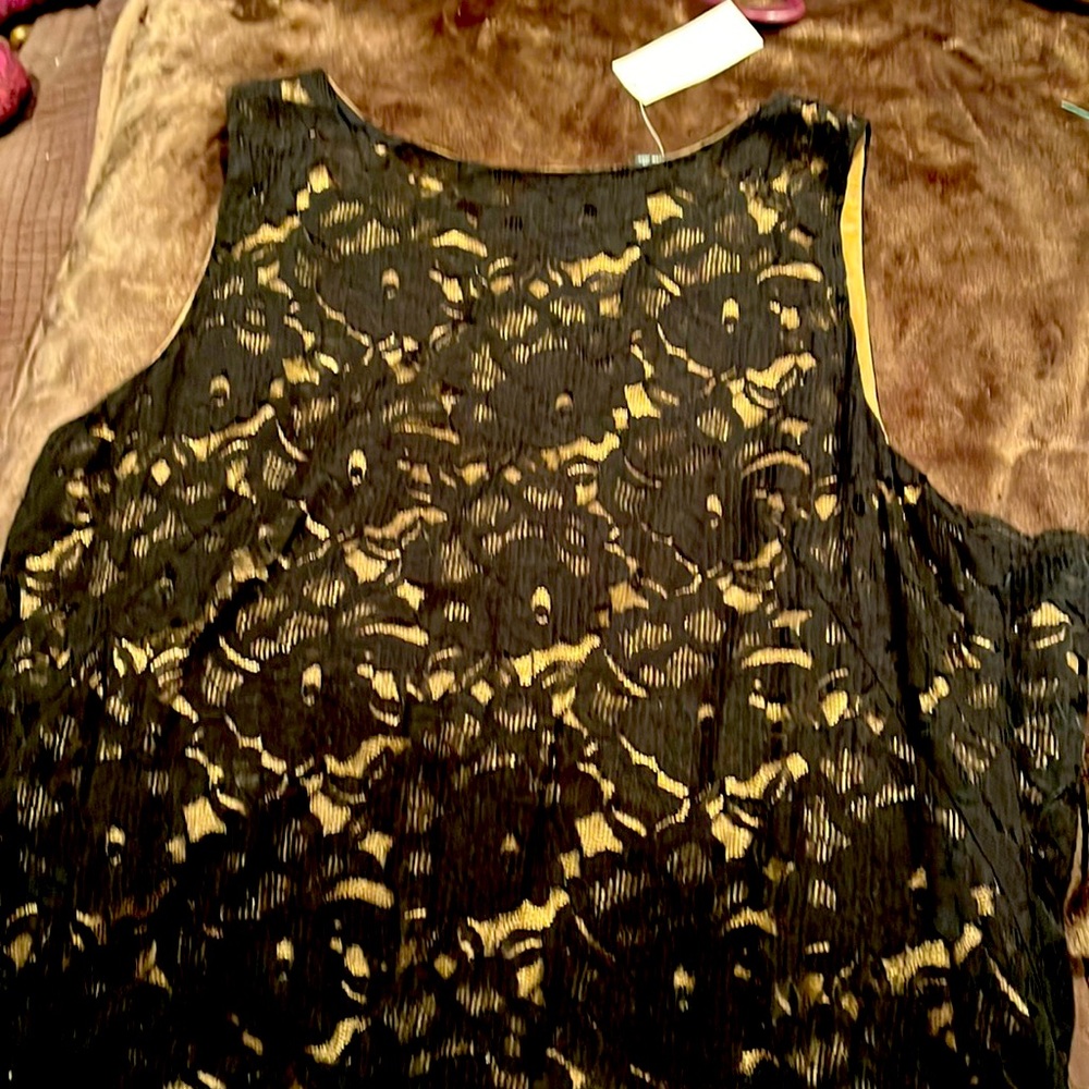 Black lace dress